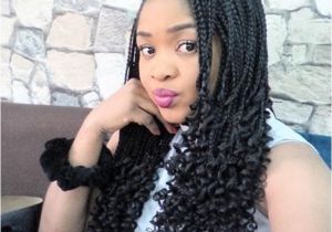 Box Braids Curly Hairstyles Graceful Hair Makeover Curly Braids
