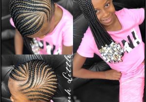 Braid Hairstyles for Black Babies Pin by Nadia On Kids Hair Pinterest