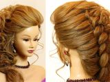 Braid Hairstyles for Long Hair Youtube Bridal Hairstyle for Long Hair Tutorial with Braid