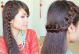 Braid Hairstyles for Long Hair Youtube Unique 4 Strand Lace Braid Hairstyle for Long Hair