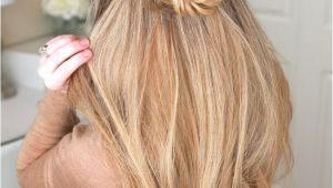 Braid Hairstyles Half Up Half Down Tutorial Image Result for Rose Bun Half Up Half Down