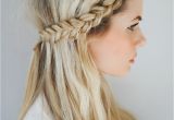 Braid In the Front Hairstyles Front Row Braid Tutorial Barefoot Blonde Hair