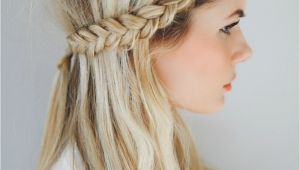 Braid In the Front Hairstyles Front Row Braid Tutorial Barefoot Blonde Hair