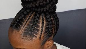 Braided Bun Black Hairstyles Flawless Braided Bun by Narahairbraiding Black Hair