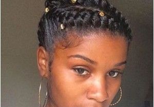 Braided Bun Hairstyles for Black Women 15 Dope Of Goddess Braids Hairstyles