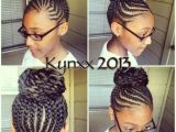 Braided Bun Hairstyles for Black Women Little Girl Natural Hair Braided Bun Cornrows