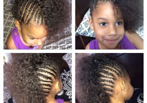 Braided Hairstyles for Mixed Hair Cornrows Mixed Girl toddler Halfro Hairstyles