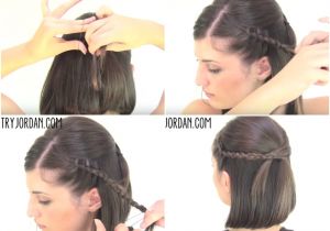 Braided Hairstyles for Short Hair Step by Step Short Hair Easy Hairstyles