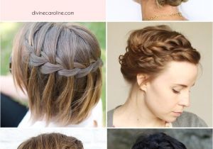 Braided Hairstyles for Short Hair Step by Step Short Hairstyle Step by Step