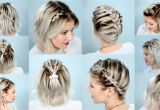 Braided Hairstyles for Short Hair Tutorials 10 Easy Braids for Short Hair Tutorial