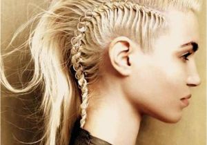 Braided Hairstyles In A Mohawk Braided Mohawk Hairstyles