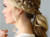 Braided Hairstyles In A Ponytail Double Braided Ponytail