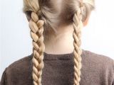 Braided Pigtail Hairstyles 5 Minute School Day Hair Styles Fynes Designs