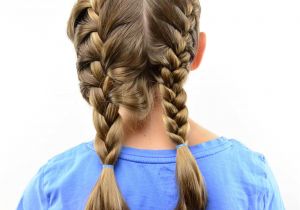 Braided Pigtails Hairstyle Fresh Pigtail Braids Short Hair