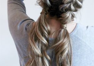 Braided Pigtails Hairstyle Natural Hair Natural Hair Pinterest