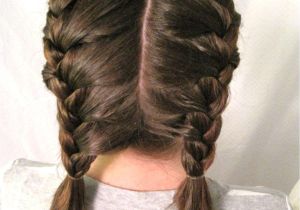 Braided Pigtails Hairstyle Pigtail Braids Short Hair Awesome Fascinating How to Double French