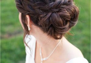 Braided Updo Hairstyles for Weddings 20 Beautiful Braided Updos for Brides Mon Cheri Bridals