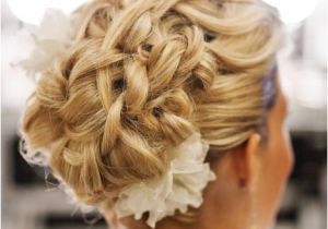 Braided Updo Hairstyles for Weddings 20 Glamorous Wedding Updos 2017 Romantic Wedding