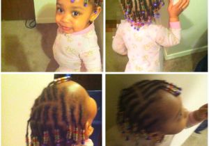 Braiding Hairstyles for Babies Braids with Beads Babies Kids Hairstyle