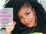 Braids On the Side with Curls Hairstyles Cornrow Styles Have Been Around for Decades and Have Always Added