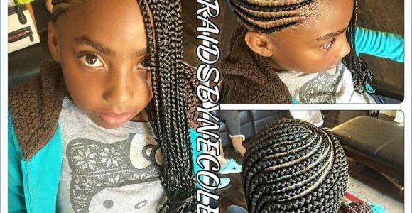 Braids with Beads Hairstyles for Kids Kids Braids Styles with Beads Side Braid Style Kid Hair Styles