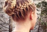 Braids with Buns Hairstyle 15 Braided Bun Updos Ideas Popular Haircuts