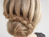 Braids with Buns Hairstyle 30 Buns In 30 Days Day 7 Lace Braided Bun Hair Romance