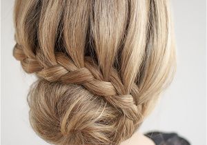 Braids with Buns Hairstyle 30 Buns In 30 Days Day 7 Lace Braided Bun Hair Romance