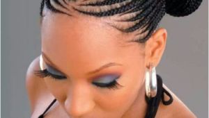 Braids with Buns Hairstyle Black Braided Hairstyles with Bun 10 African American