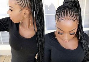 Braids with Ponytail Hairstyle 23 Renewed Goddess Braids Ponytail Hairstyles