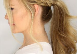 Braids with Ponytail Hairstyle 3 Easy Summer Hairstyles