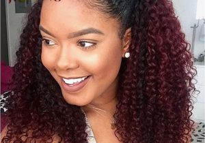 Brazilian Kinky Curly Hairstyles Burgundy 99j Brazilian Kinky Curly Hair Red and Black