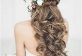 Bridal Hairstyles Half Up Medium Length Half Up Half Down Wedding Hairstyles Updo for Long Hair for Medium