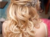Bridal Hairstyles Long Hair Half Up Veil 15 Fabulous Half Up Half Down Wedding Hairstyles