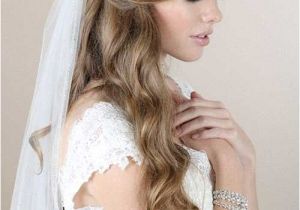 Bridal Hairstyles Long Hair Half Up Veil 4 Half Up Half Down Bridal Hairstyles with Veil