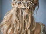 Bridal Hairstyles Long Hair Half Up Veil 50 Best Bridal Hairstyles without Veil Hair