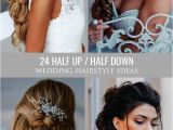 Bride Hairstyles Down Curly 24 Stunning Half Up Half Down Wedding Hairstyles these Elegant Curly