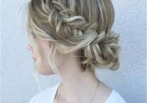 Bride Hairstyles Half Up with Braid Pretty Cute Hairstyles for A Wedding Guest