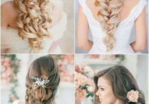 Bridesmaid Hairstyles Down Curls Wedding Hairstyles Half Up Half Down with Braid 21 Unique Half Up