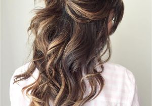 Bridesmaid Hairstyles Down Curly Half Up Half Down Wedding Hairstyles – 50 Stylish Ideas for Brides