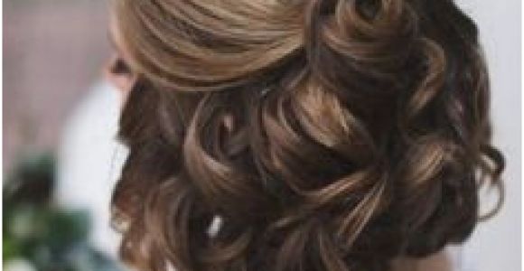 Bridesmaid Hairstyles Half Up Short Hair Wedding Hairstyles for Short Hair Half Up Half Down