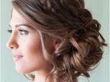 Bridesmaid Hairstyles Side Curls Double Braids Hair Pinterest