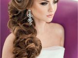 Bridesmaid Hairstyles Side Curls Elegant Bridal Hairstyles for Long Hair 119