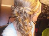 Bridesmaid Hairstyles Side Curls Pin by Cindy Riedel On Wedding