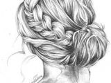 Bun Hairstyles Drawing Drawing Hairstyles Profile Google Search Art Diy