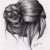 Bun Hairstyles Drawing Just Love that Side Bun 3 these Hairstyles