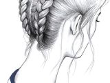 Bun Hairstyles Drawing Rodete Bien Sujeto Art Pinterest