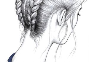 Bun Hairstyles Drawing Rodete Bien Sujeto Art Pinterest