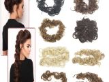 Bun Hairstyles Gone Wrong 32 Zoll Haar Dutt Haargummi Chignon Haarteil Haarband Perücke