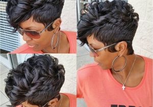 Bun Hairstyles with Bangs for Black Women 60 Great Short Hairstyles for Black Women In 2018